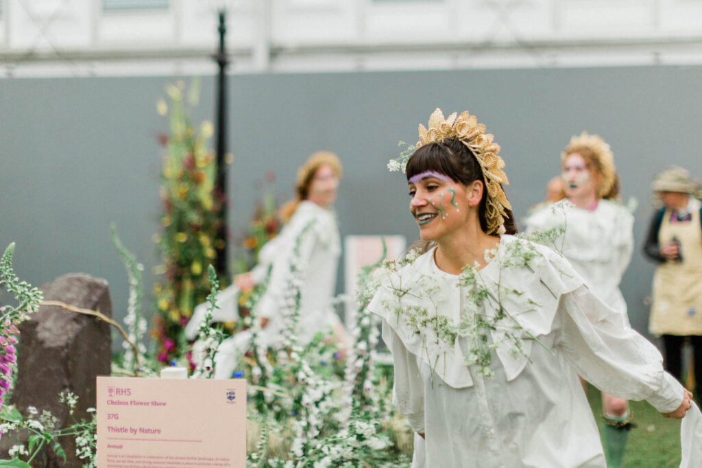 RHS Chelsea Flower Show 2023 | Floral Installation by Emma Thistlethwaite | Thistle by Nature | Boss Morris